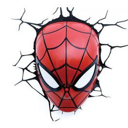Marvel 3D LED Light Spiderman - Poškodené balenie !